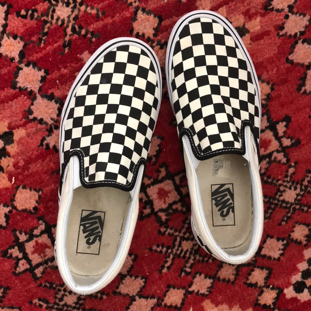Checkered vans